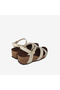 Women's / Girls' Sandals G106776 Cannes Embossed Leather Chalk - 3