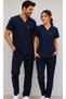 Unisex Cut-To-Wear Lycra Nurse Uniform Set - 3