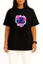 Oversized This Is My Therapy Dumbell Fitness Gym Chest Printed Unisex T-Shirt - 2