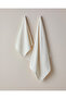 Border Check Cotton Face Towel 50X80 cm Ivory - 3