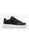 Zrc2535 - high quality trion thick sole men's black white sneakers - 3