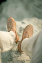 Petra Lace-Up Beige Suede Genuine Leather Men's Espadrilles - 3