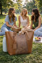 Vizon Textured Panel Shoulder Bag |   Mink Mt1589 - 2