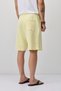 Lace-Up Loose Fit Shorts Yellow - 8