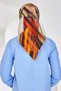 Nostalgia Series Twill Silk Scarf 8339D-36 - 3