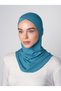 Cross Hijab Neck Collar Bonnet - Petrol Green - (St232), (Id 3423224)