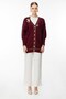 Baklava Patterned Dragonfly Knitwear Cardigan - 3