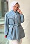 Pocketed Waist Belted Cap - 2