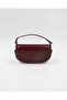 Women's Burgundy Magnolia Model Premium Adjustable Strap Bag - 4