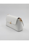 Women's Lale Model White Hand & Shoulder Bag - 6