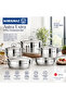 Astra Extra 9 Pcs. Induction Base Cookware Set - 7