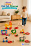 Wooden Pull-Along Animal Figured Educational Toy, Hand-Eye Coordination Enhancing Educational Baby Kids Toy - 2