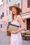 Jolie Wicker Women's Portfolio & Clutch Handbag - 3