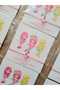 Gift Birthday Preschool Activity card strawberry girl fruit bracelet 10pcs - 5