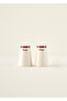 Bonheur Porcelain Salt and Pepper Shaker Set Claret Red (8 cm)