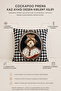 غطاء وسادة بتصميم Cockapoo Prince Goose Feet - 3
