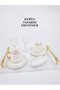 Design Tea/Coffee/Word/Engagement Tray with Plexy Handle (25*35 cm)