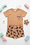 Girls' Cotton Shorts Set, 2-Piece Set, Stylish Model, 100% Cotton - 7