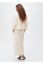 Cotton Slit Skirt - 4