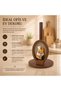Natural Wood Paper Towel Holder with Chef Figure Decorative Kitchen Countertop Towel Holder 25 cm Napkin Holder - 2