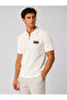Men's Waffle Polo T-Shirt with Zipper