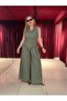 Buckle Detail Double Breasted Collar Women's Jumpsuit - 5
