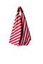 Hande Dizayn Origami Model Red 2 cm Red White Stripe Women's Shoulder Bag - 4