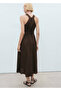 Belted Linen Dress - 4