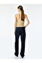 Glittery Collar Sleeveless Evening Dress Blouse - 4