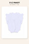 Baby 100% Cotton Sleeveless Undershirt with Snap Fasteners, 5-Pack - White - 2