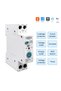 TOB9L-63M TUYA 63A TOMZN 1P+N WIFI Smart Switch Energy Meter Metering Circuit Breaker Voltage Curren - 3