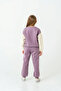 5-9 Years Paris Athletic Girl's Suit-Purple - 5