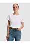 White Regular Fit Cotton Crew Neck Basic T-Shirt 50325474-Vr013