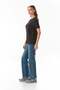Basic Wrapped Fabric T-Shirt - 3