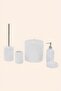 Lindy 5 Piece Bathroom Set Pearl - 4