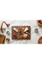 Rectangular Daisy Natural Wood Cheese and Presentation Plate, Coffee Tray, Oil Pot, Pastry and Cake Stand 100% Pine Wood