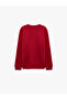 Cotton Long Sleeve Raised Crew Neck Men's Basic Sweatshirt - 6