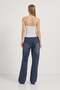 Lace Detailed Thin Strap Tank Top with Chest Support - 5