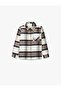 Flannel Fabric Pocket Long Sleeve Classic Collar Lumberjack Shirt - 5