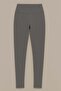 High Waist Ribbed Straight Leg Leggings - 3