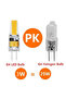 2W Yes Warm White 4pcs/lot Dimmable COB Bulb AC/DC12-24V G4 LED Bulb 2W 3w G4 Bulb Replace Traditio - 5