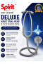 CK-S631FR Gray Classic Deluxe Dual Head Rapid Conversion Stethoscope with Clear Sound Pickup, Flexible Black Tubing, Angled Eartips, Durable Metal Binaurals, Conversion Ring and Spare Eartips