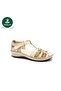 23033319Y Yani Open Cage Leather Women's Sandals