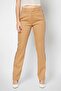 Women Regular Fit Textured Stretchable Chino Pants, Khaki