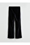 Esvab • Modern & Distinctive Spanish Flared Velvet Girls' Leggings with Waist Cord - 5