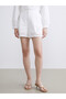 Lcw Vision White Brode Women's Shorts - 4