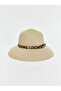 Nevavm Women's Straw Hat with Leopard Pattern with a Difference - 2