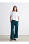 Esvab • Modern & Distinctive Wide-Leg Women's Trousers with Waist Drawstring - 2