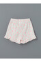 Two Mt Shop Quality Lcw Kids Ecru Krinkle Floral Short Girls' Shorts - 2