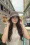 Women's Mink Glittery Hole Hat |   Işıltılı Lace-Like Knit Kep Model - 3